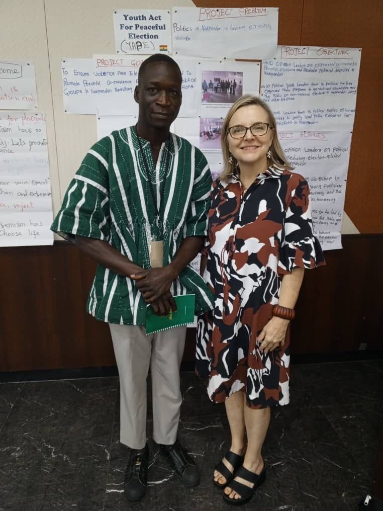 Community members supported by APRED-GHANA