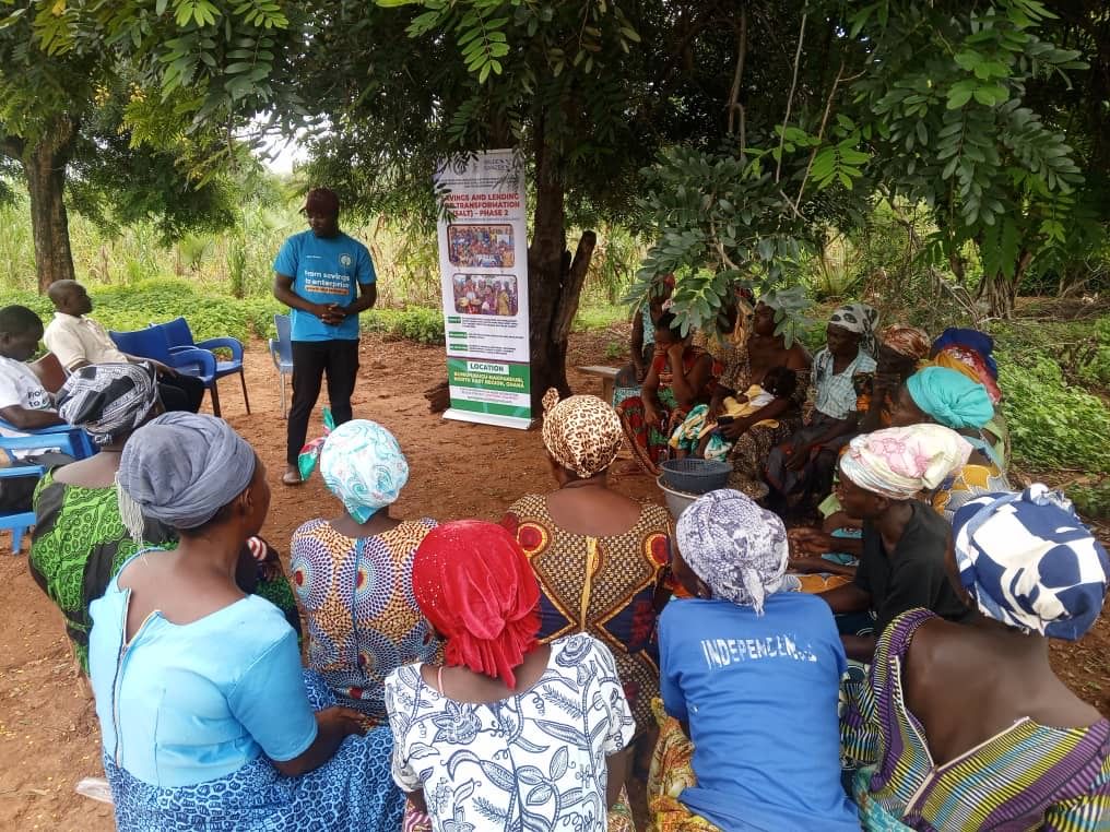 Rural community in North East Ghana